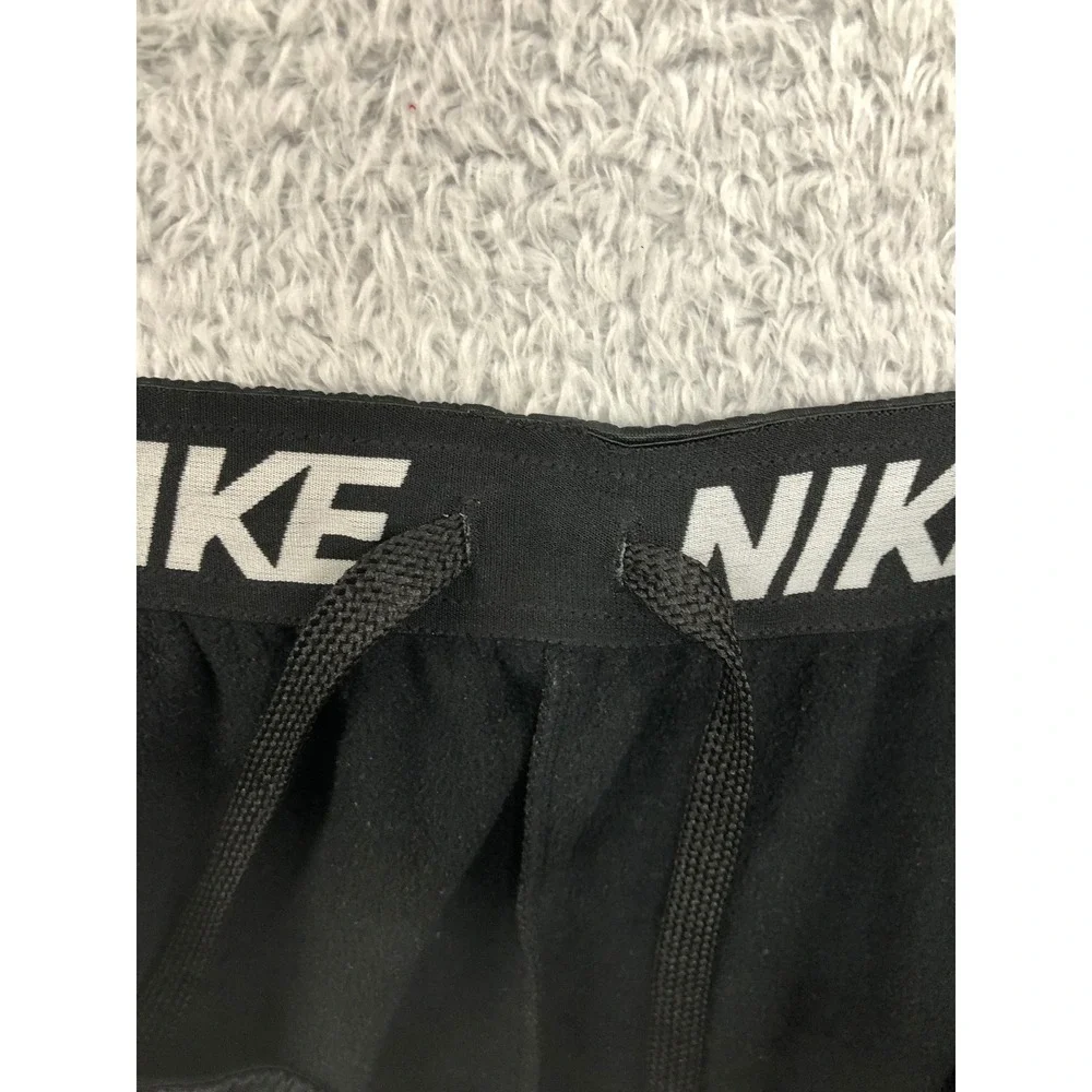 Nike Joggers Mens 4XLT (Tag 40x32) Black Dri-Fit  Fleece Lined Sweatpants